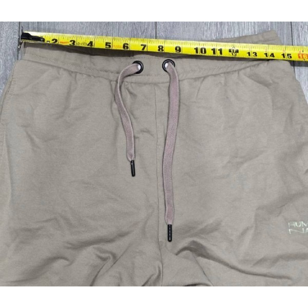 Human Nation drawstring organic cotton sweatpants fmen Khaki S/P A004649 - Picture 5 of 12